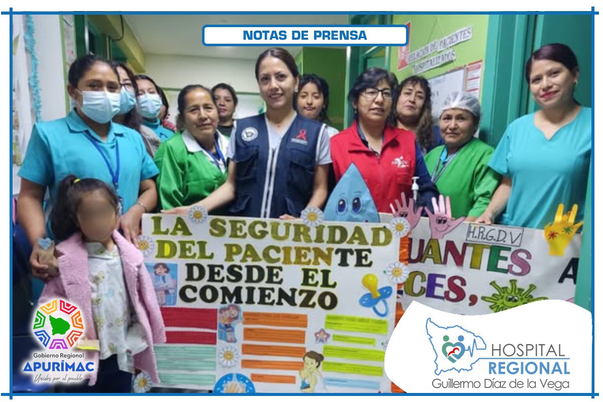 HOSPITAL REGIONAL REALIZA CHARLAS POR EL DÍA MUNDIAL DE LA SEGURIDAD DEL PACIENTE